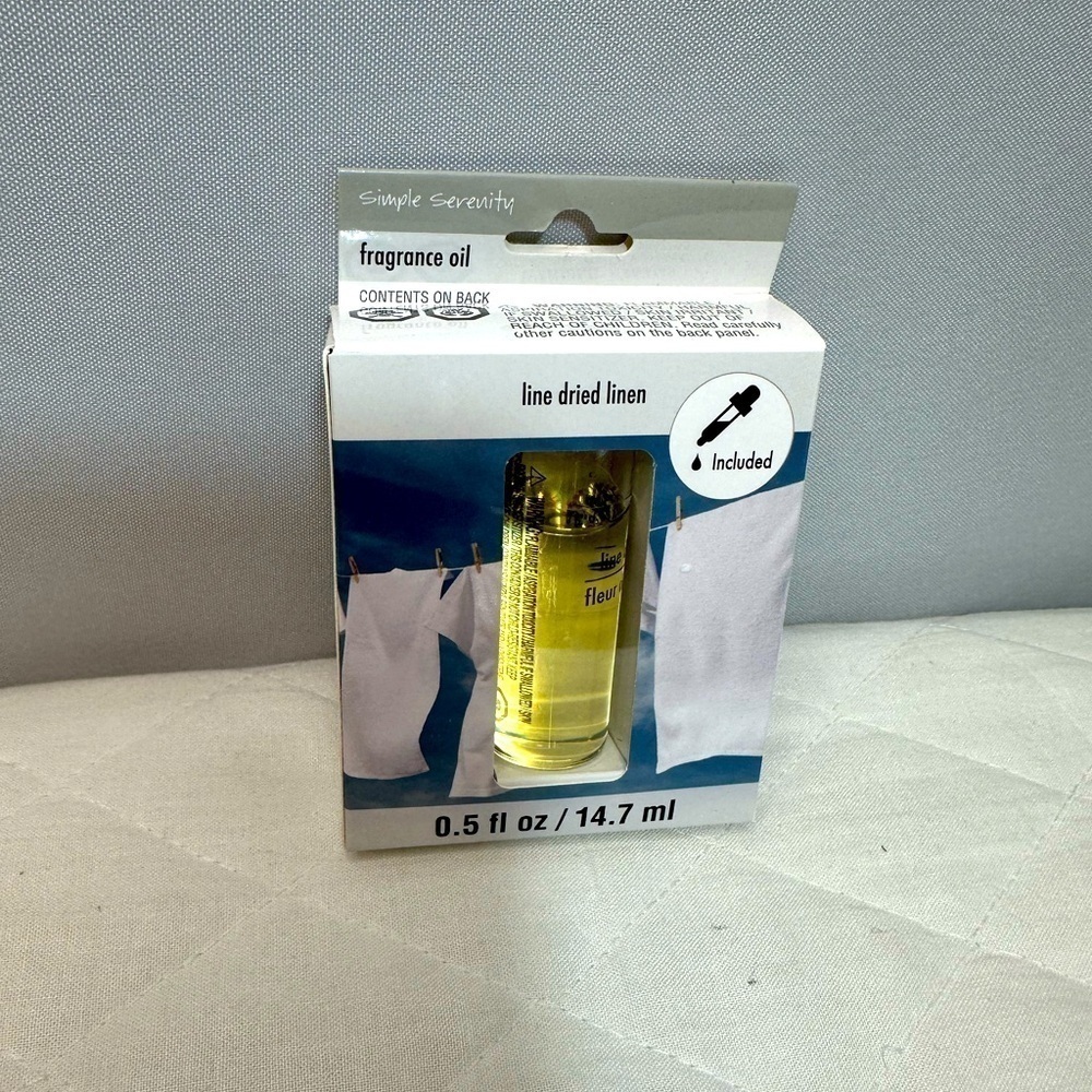 Artminds Simple Serenity Fragrance Oil Line Dried Linen Scented .5 fl oz DIY NEW